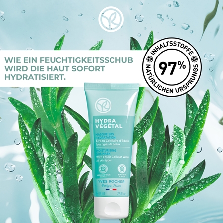 Yves Rocher Hydra Végétal intensive hydratisierende Maske