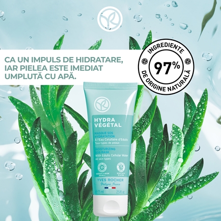 Yves Rocher Hydra Végétal masca pentru hidratare intensa