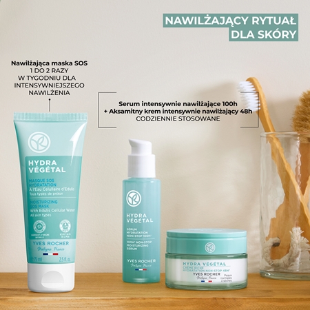 Yves Rocher Hydra Végétal intensywna maska nawilżająca