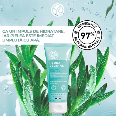Yves Rocher Hydra Végétal masca pentru hidratare intensa