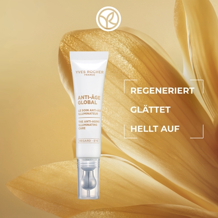Yves Rocher Anti-Age Global Verklärende Pflege für die Augenpartien
