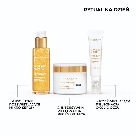 Yves Rocher Anti-Age Global pielęgnacja rozjaśniająca do okolic oczu