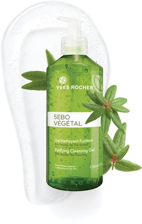 Yves Rocher Sebo Végétal Reinigungsgel für das Gesicht