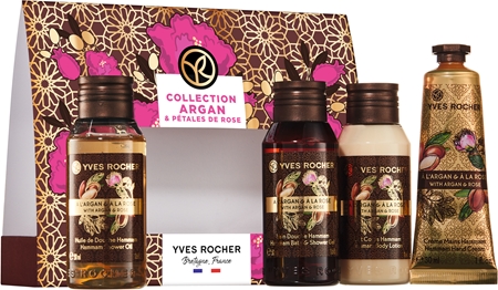 Yves Rocher Argan & Rose darčeková sada (s arganovým olejom)