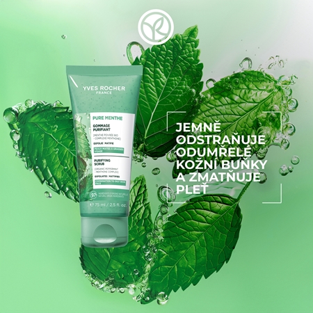 Yves Rocher Pure Menthe čisticí peeling
