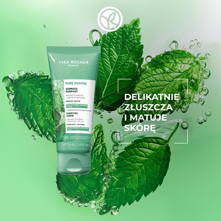 Yves Rocher Pure Menthe peeling oczyszczający