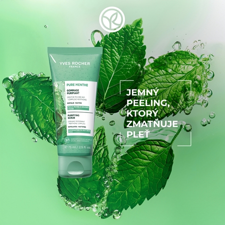 Yves Rocher Pure Menthe čistiaci peeling