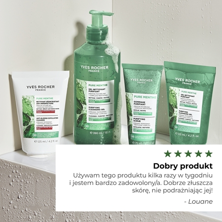 Yves Rocher Pure Menthe peeling oczyszczający