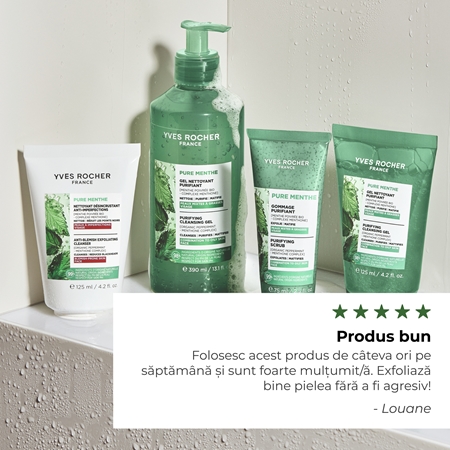 Yves Rocher Pure Menthe exfoliant de curățare