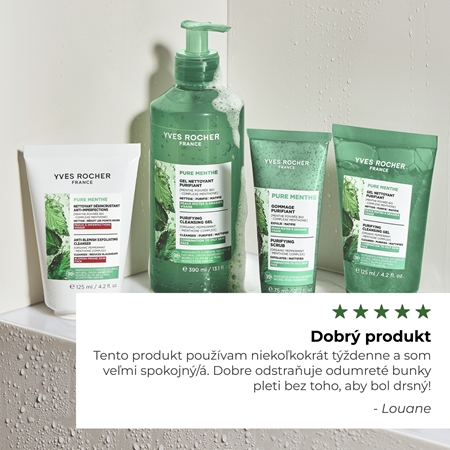 Yves Rocher Pure Menthe čistiaci peeling