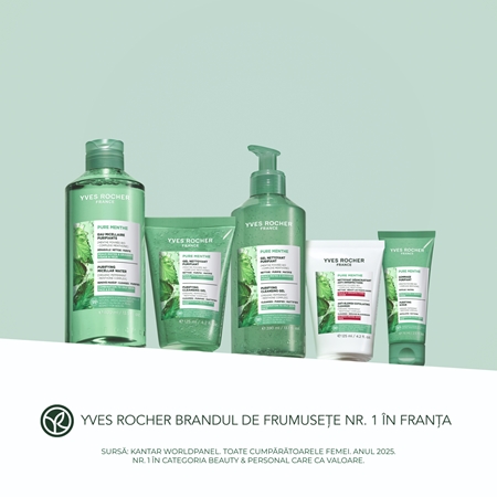 Yves Rocher Pure Menthe exfoliant de curățare