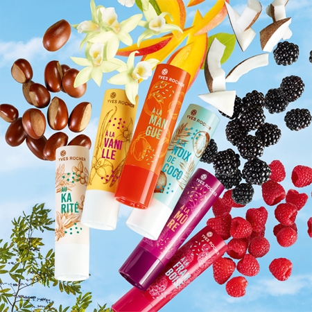 Yves Rocher Raspberry bálsamo labial tonificante