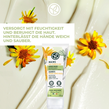 Yves Rocher Mains nährende Crem für die Hände