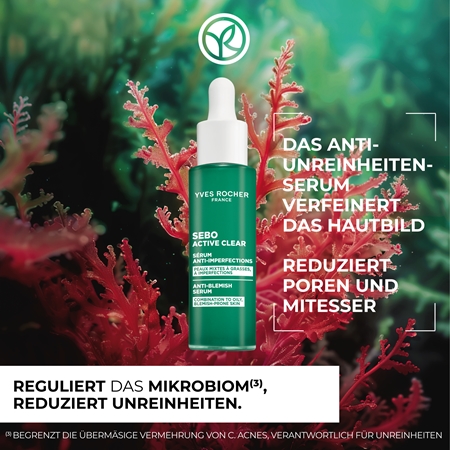 Yves Rocher Sebo Active Clear Serum gegen die Unvollkommenheiten der Haut