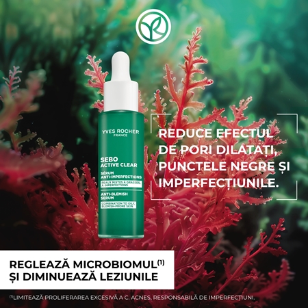 Yves Rocher Sebo Active Clear ser impotriva imperfectiunilor pielii