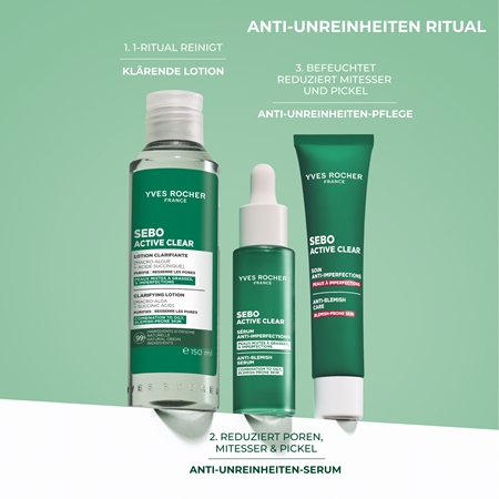 Yves Rocher Sebo Active Clear Serum gegen die Unvollkommenheiten der Haut