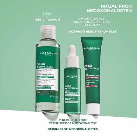 Yves Rocher Sebo Active Clear sérum proti nedokonalostem pleti