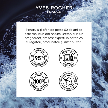 Yves Rocher Granit Bleu gel de duș pentru corp si par