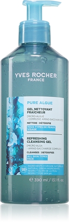 Yves Rocher Pure Algue cleansing gel with a refreshing effect