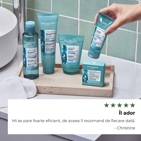Yves Rocher Pure Algue gel de curățare cu efect revigorant