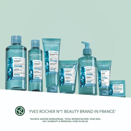 Yves Rocher Pure Algue cleansing gel with a refreshing effect
