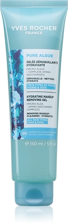 Yves Rocher Pure Algue Gel Makeup Remover with moisturising effect