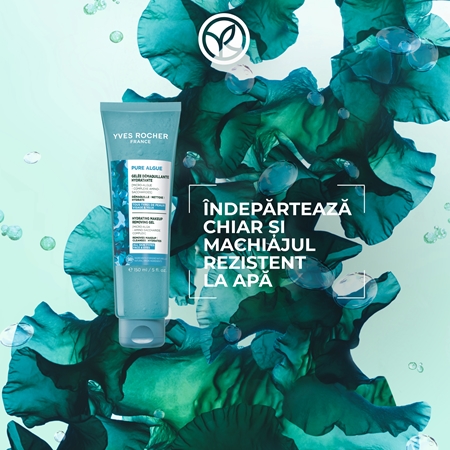 Yves Rocher Pure Algue Gel demachiant cu efect de hidratare
