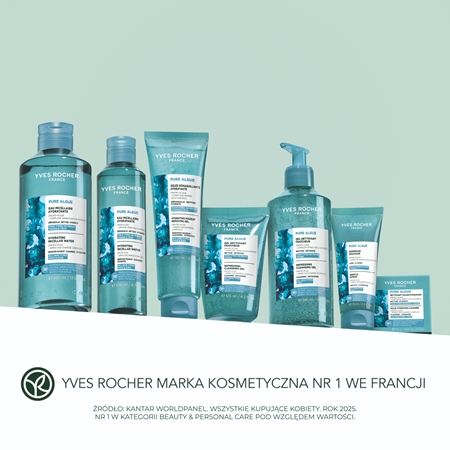 Yves Rocher Pure Algue oczyszczający żel do demakijażu o działaniu nawilżającym