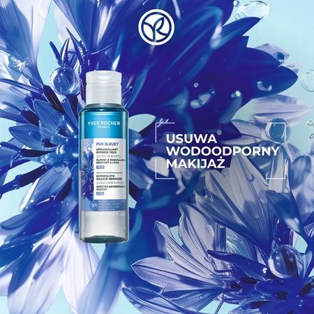 Yves Rocher Pur Bleuet dwufazowy płyn do demakijażu oczu