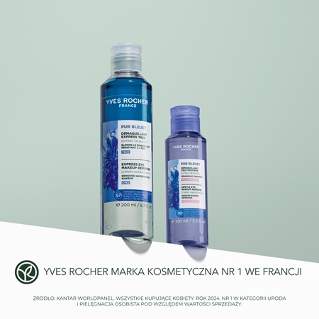 Yves Rocher Pur Bleuet dwufazowy płyn do demakijażu oczu
