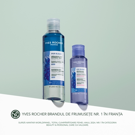 Yves Rocher Pur Bleuet demachiant pentru ochi in doua faze demachiant pentru ochi in doua faze