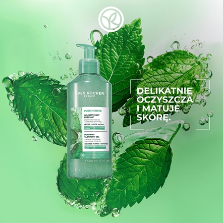 Yves Rocher Pure Menthe żel głęboko oczyszczający