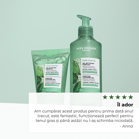 Yves Rocher Pure Menthe gel intens pentru curatare