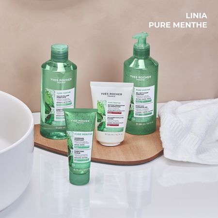 Yves Rocher Pure Menthe żel głęboko oczyszczający