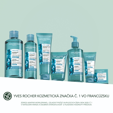 Yves Rocher Pure Algue hydratačná micelárna voda