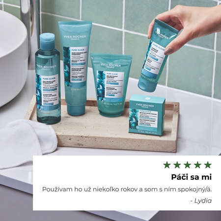Yves Rocher Pure Algue hydratačná micelárna voda