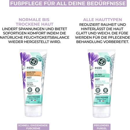Yves Rocher Pieds kühlendes Gel für Füssen