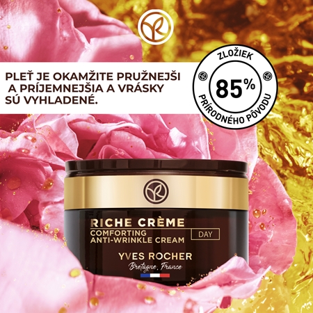 Yves Rocher Riche Créme denný protivráskový krém