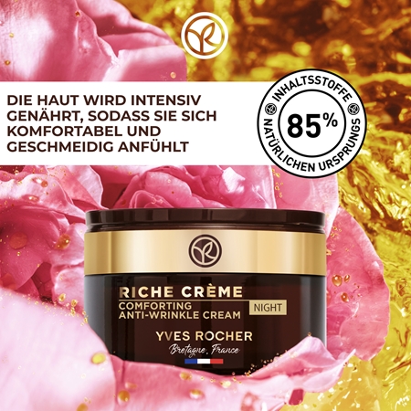 Yves Rocher Riche Créme Nachtpflege gegen Falten