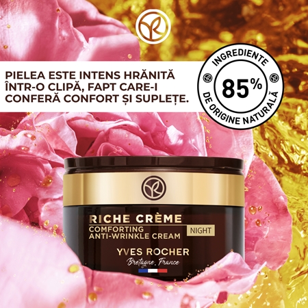 Yves Rocher Riche Créme produse de ingirjire zilnica antirid