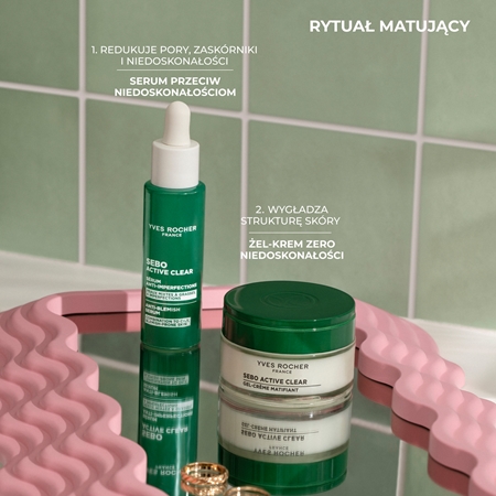 Yves Rocher Sebo Active Clear krem w żelu przeciw niedoskonałościom skóry