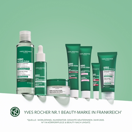 Yves Rocher Sebo Active Clear Gel-Creme gegen die Unvollkommenheiten der Haut