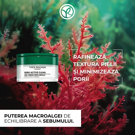 Yves Rocher Sebo Active Clear gel crema impotriva imperfectiunilor pielii