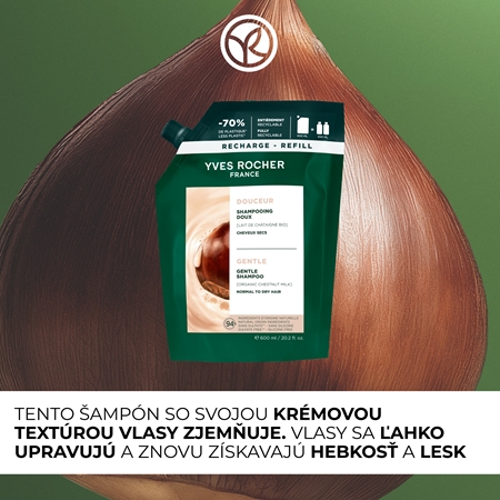 Yves Rocher Douceur zjemňujúci šampón