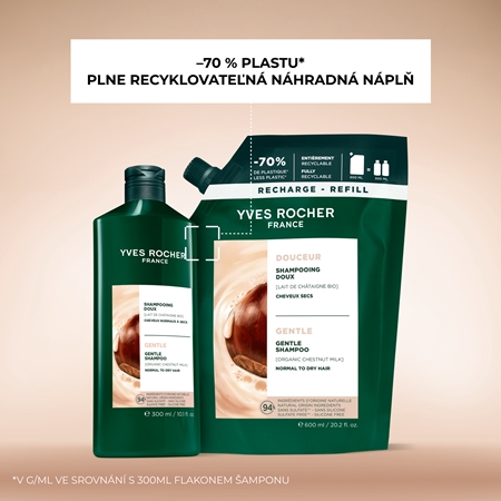 Yves Rocher Douceur zjemňujúci šampón