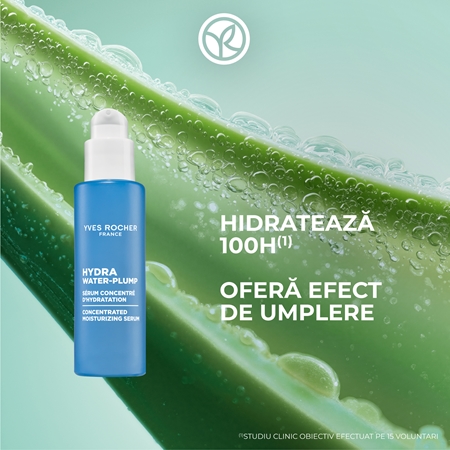 Yves Rocher Hydra Water-Plump ser cu hidratare intensă