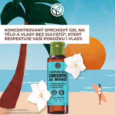 Yves Rocher Monoi koncentrovaný sprchový gel