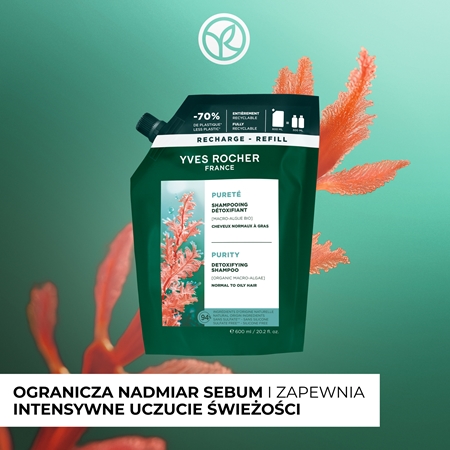 Yves Rocher Pureté szampon oczyszczająco-detoksykujący