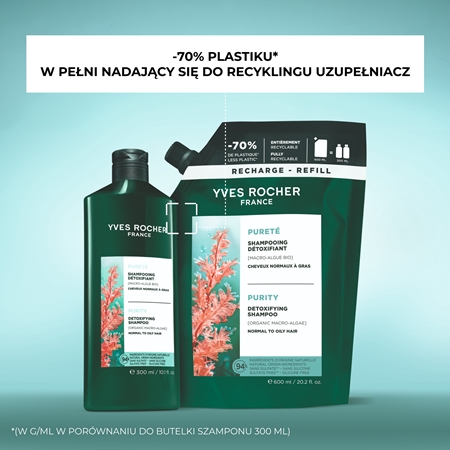 Yves Rocher Pureté szampon oczyszczająco-detoksykujący