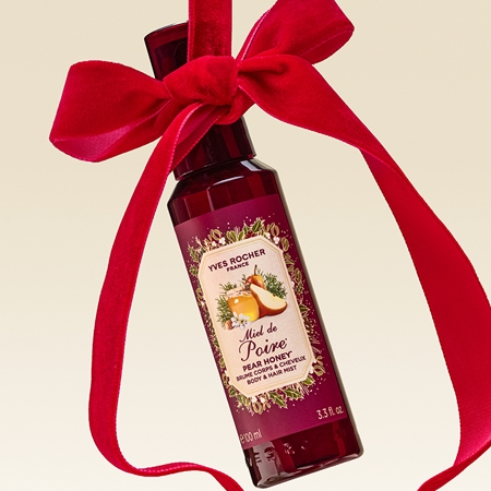 Yves Rocher Pear Honey parfümiertes Spray für Körper und Haare für Damen